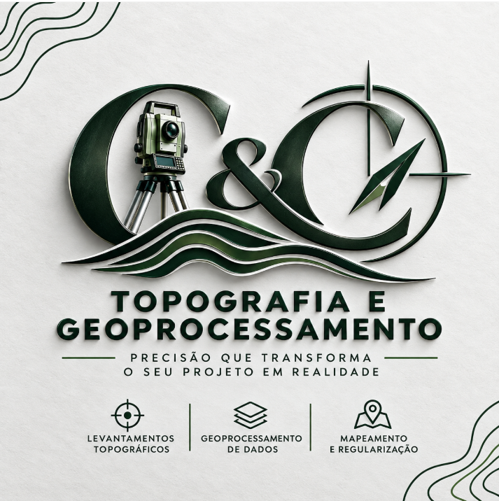 Logo C&C Topografia