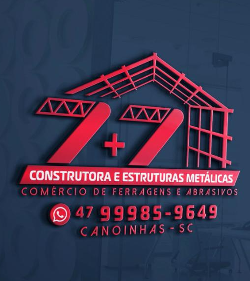 Logo 7+7 Construtora
